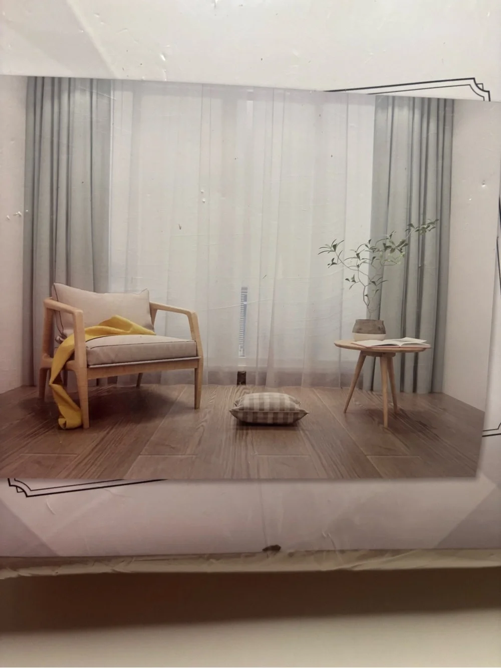 Dualife Cream Beige Curtains 52x102 Inch 2 Panel Set New
